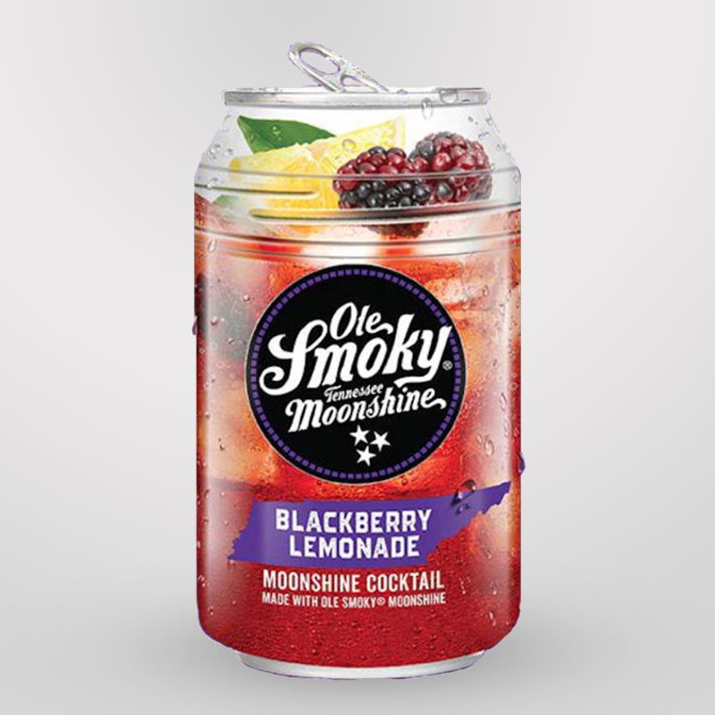 Ole Smoky Blackberry Lemonade Moonshine Cocktail 4PK