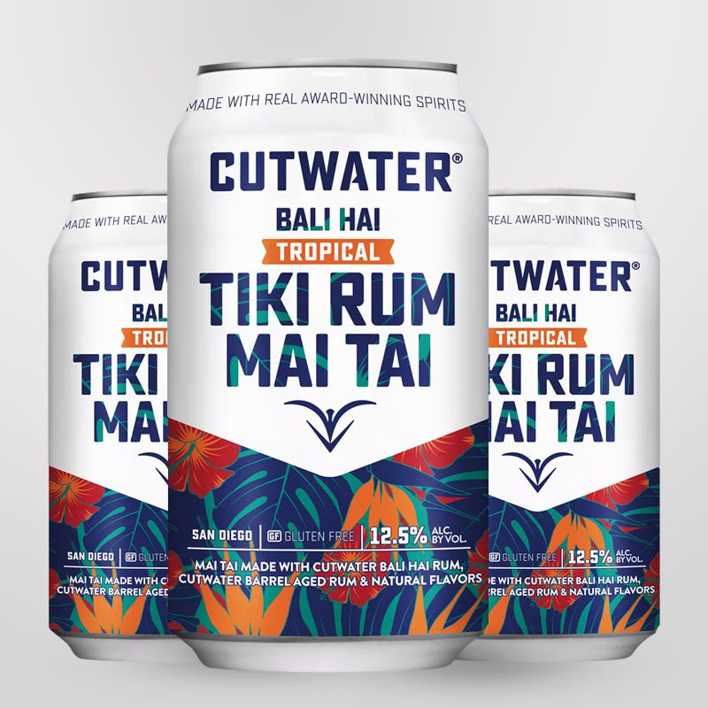 Cutwater Tiki Rum Mai Tai 12oz 4pk Cn